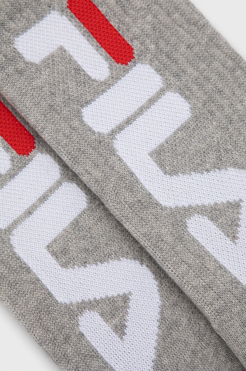 

Шкарпетки Fila (2 pack) жіночі колір сірий