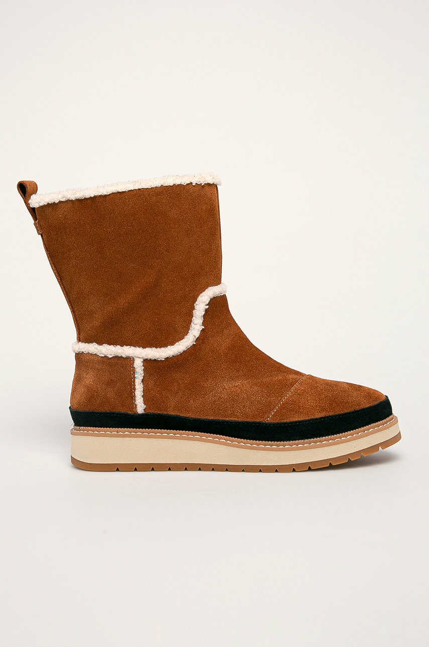 

Toms - Кожени апрески Makenna, Кафяв