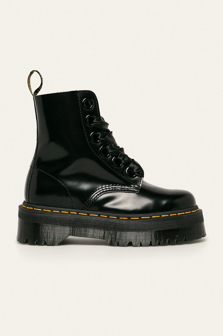 Dr Martens - Bocanci de piele 24861001-Black