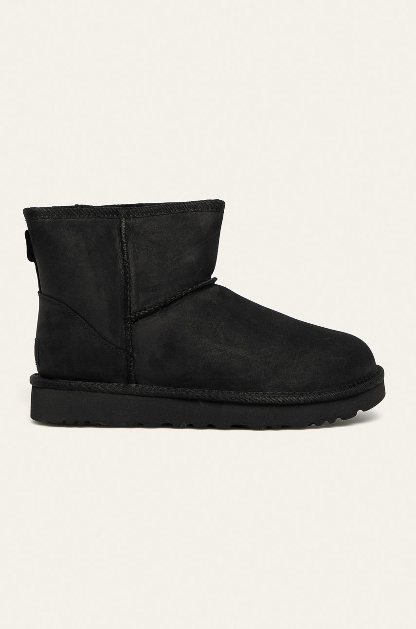 Levně Sněhule UGG Classic Mini dámské, černá barva, 1016558