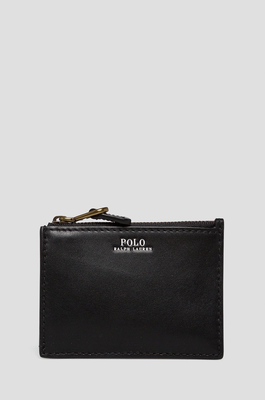 

Polo Ralph Lauren - Кожаный кошелек, Чёрный