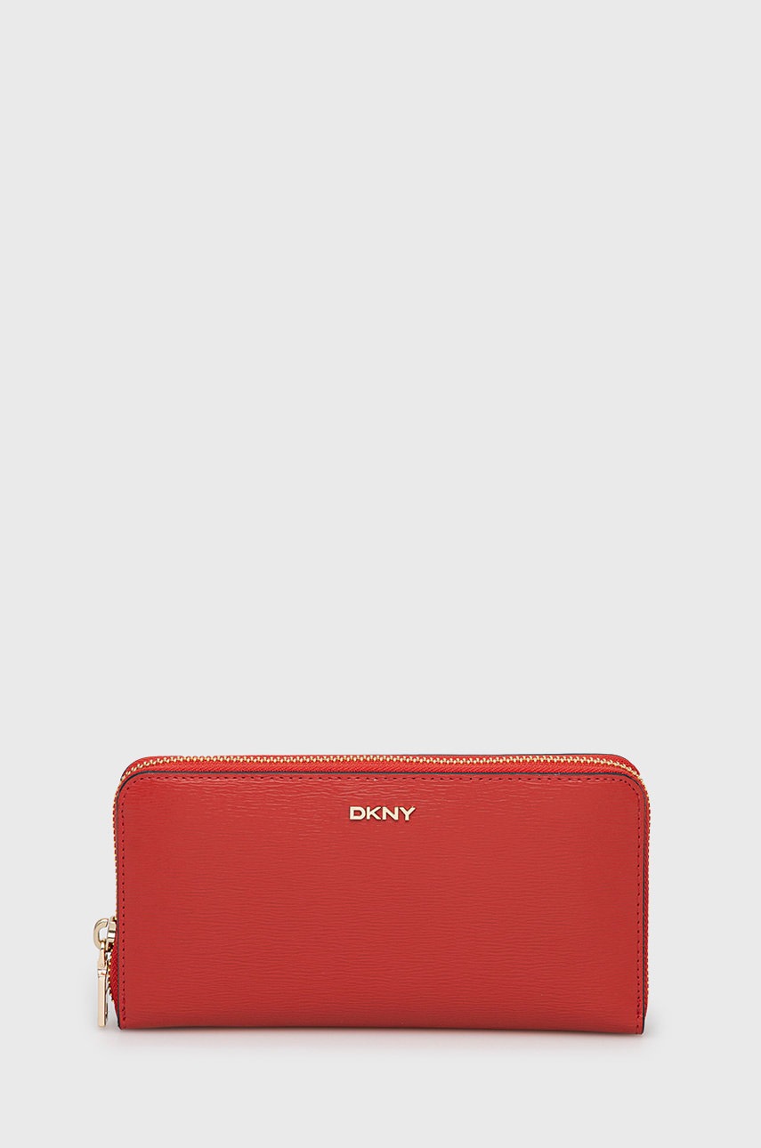 

Dkny Кожен портфейл, Червен