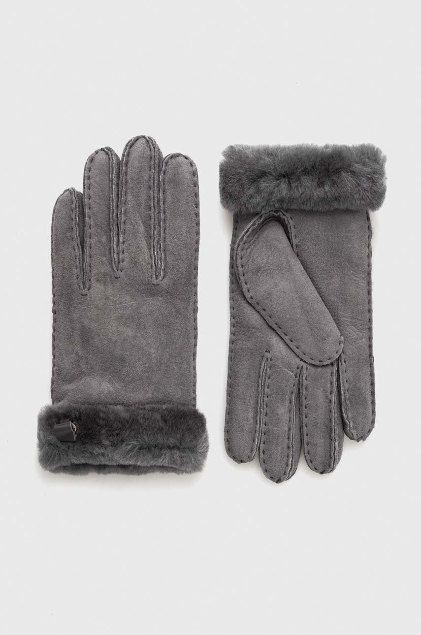 

Велурени ръкавици UGG в сиво, Сив