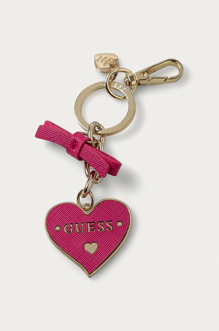 

Guess Jeans - Ключодържател, Розов