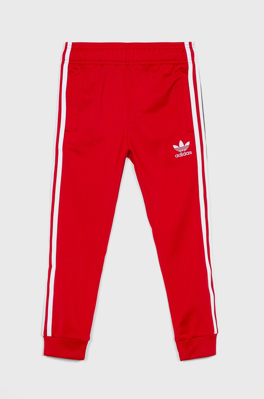 

adidas Originals - Детски панталони 128-164 cm, Червен