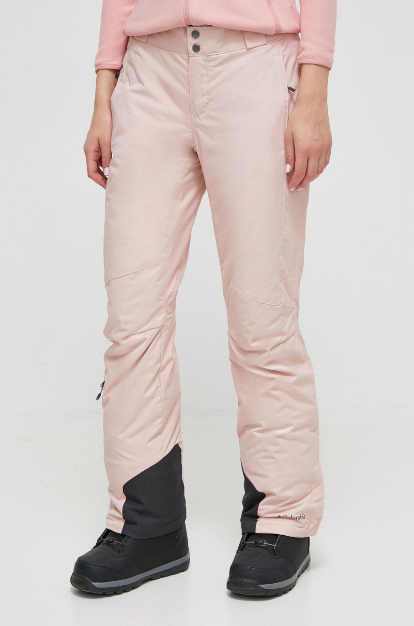 Columbia Pantaloni Culoarea Roz