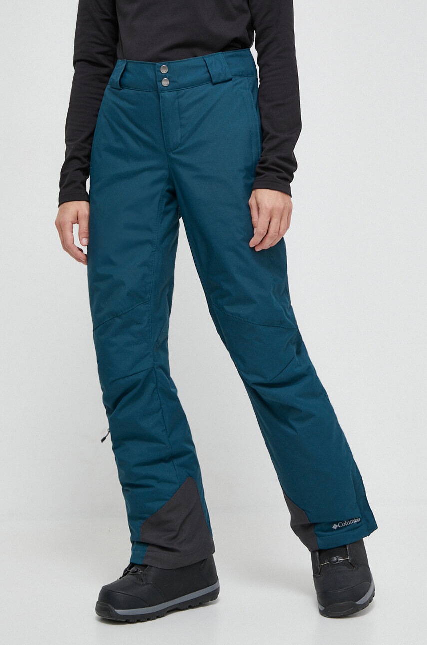 Columbia Pantaloni Culoarea Verde