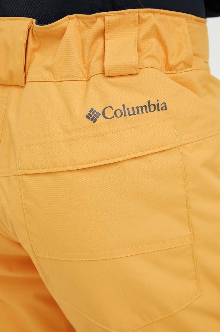 Columbia spodnie Bugaboo kolor pomarańczowy