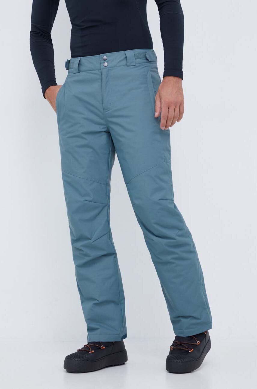 Columbia pantaloni Bugaboo culoarea turcoaz