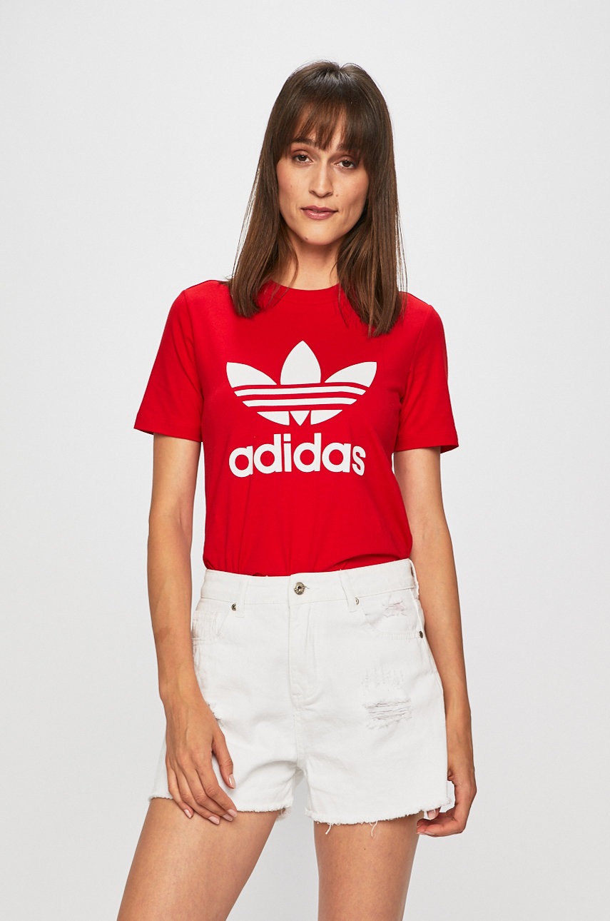 

adidas Originals - Тениска, Червен