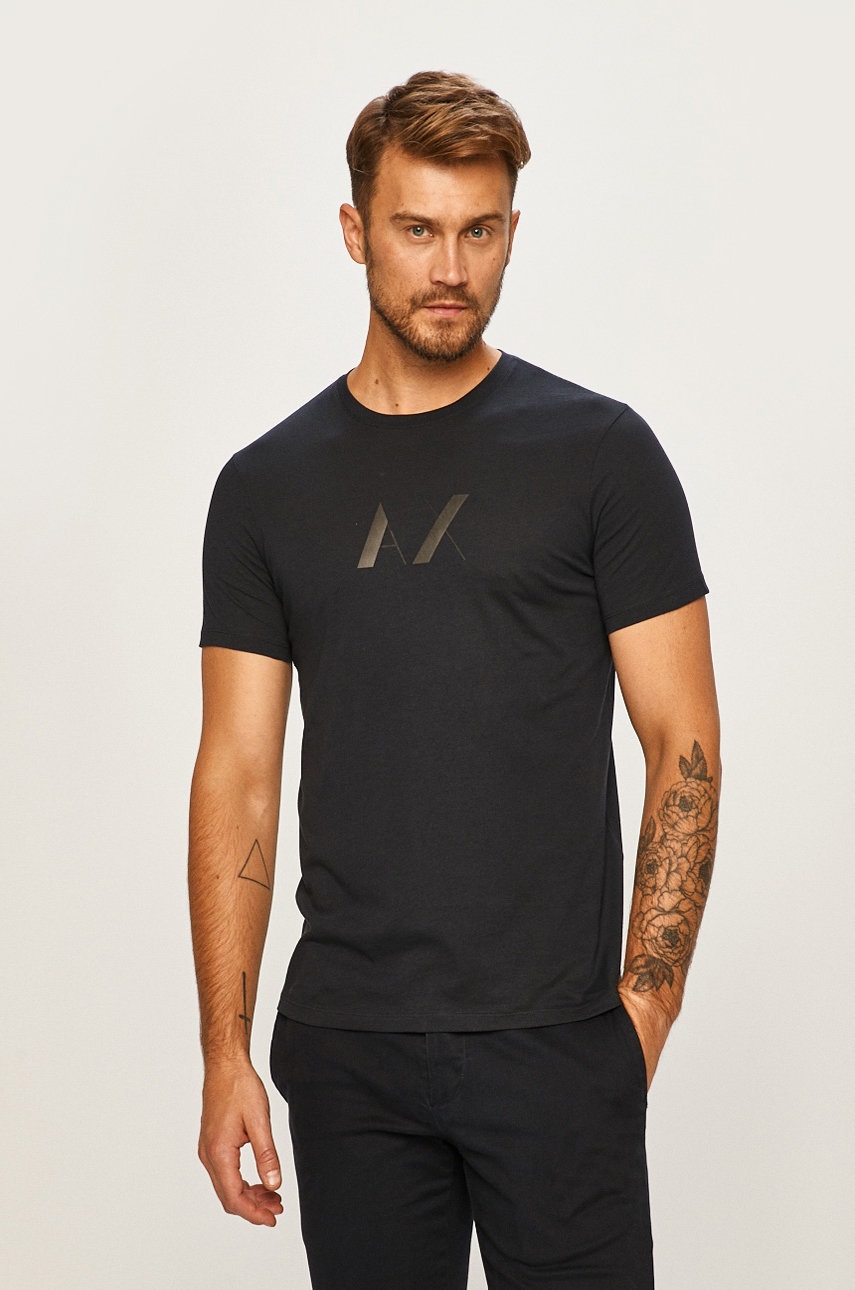 

Armani Exchange - Тениска, Тъмносин