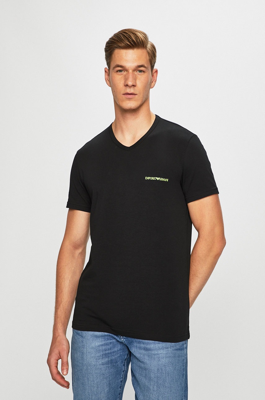 

Emporio Armani - Тениска (2 бройки), Черен