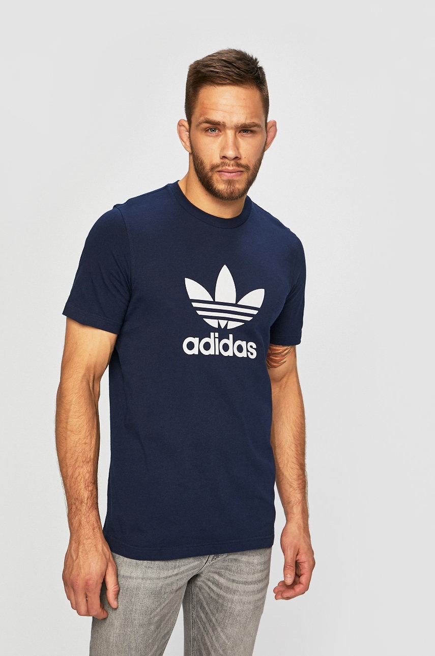 

adidas Originals - Тениска, Тъмносин