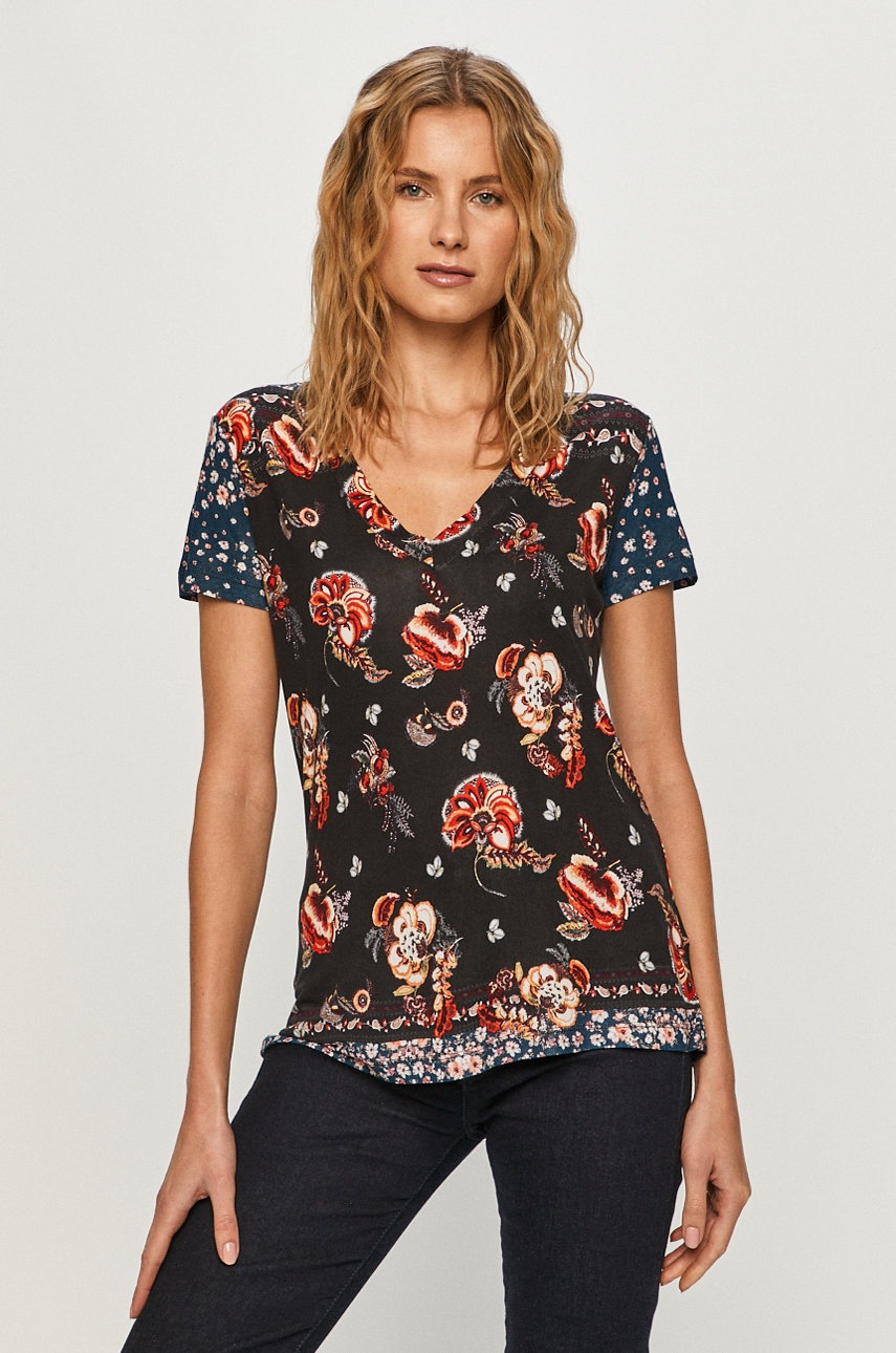 

Desigual - Футболка, Чёрный