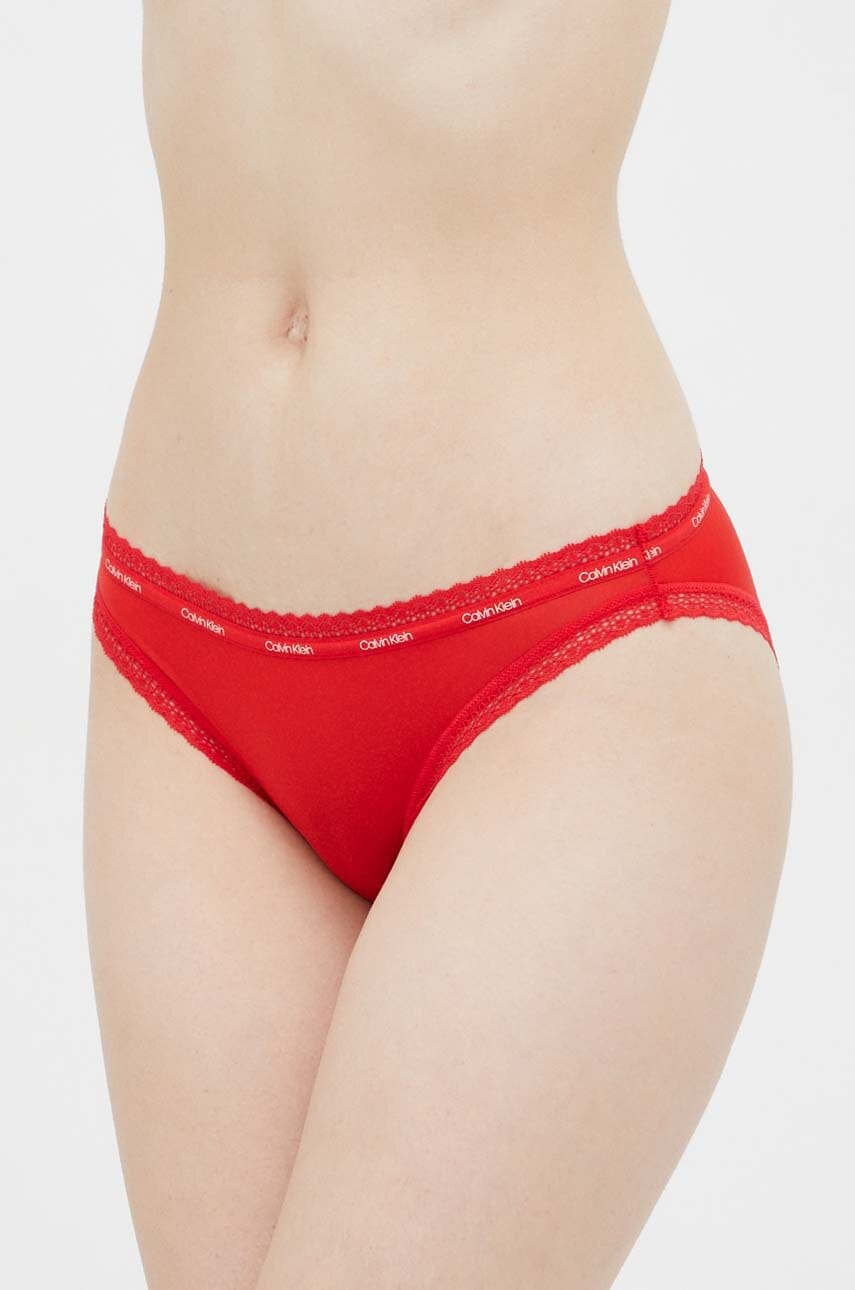 

Бикини Calvin Klein Underwear в червено, Червен