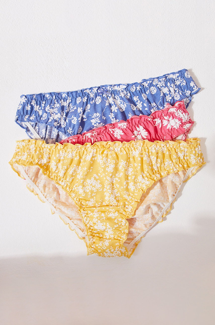 

Etam - Трусы CHARLOTTE (3-PACK, Барвистий