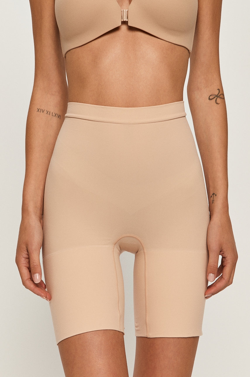 Spanx pantaloni scurti modelatori femei, culoarea bej