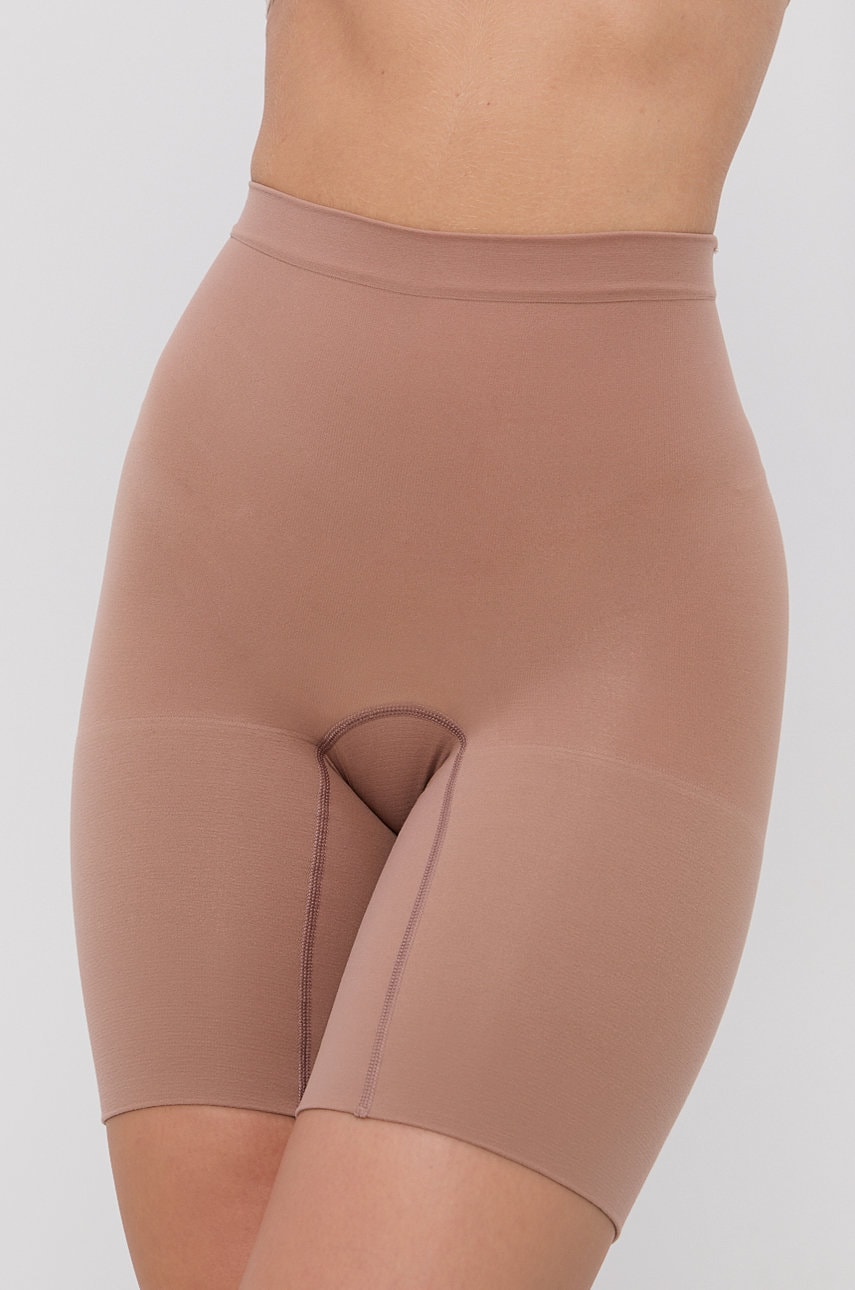 Spanx pantaloni scurti modelatori femei, culoarea bej