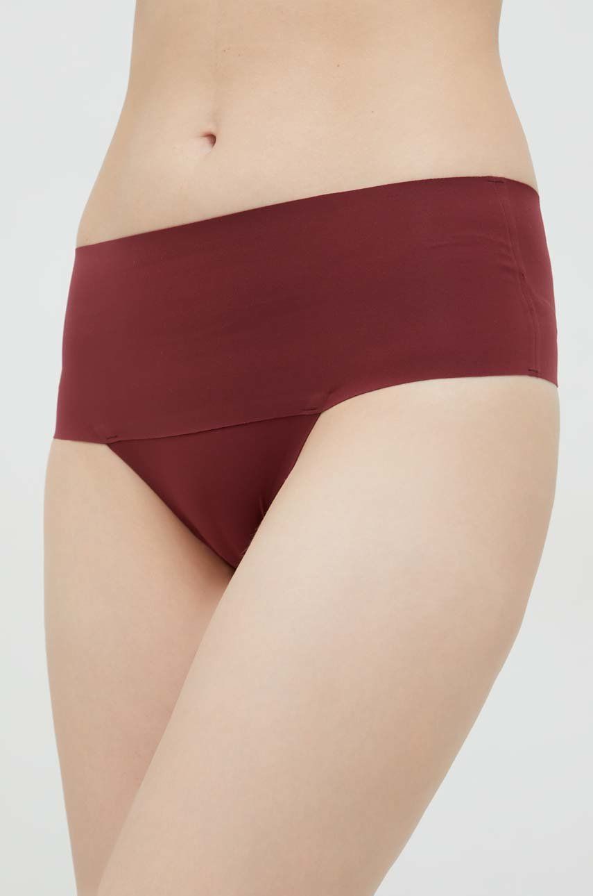 Spanx chiloti modulari culoarea bordo