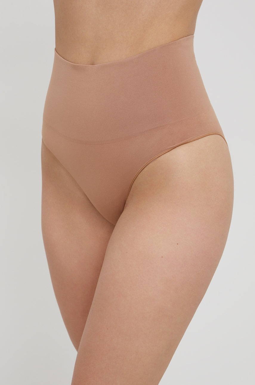 

Оформящи бикини Spanx Everyday Shaping Panties Brief в жълто, Бежов