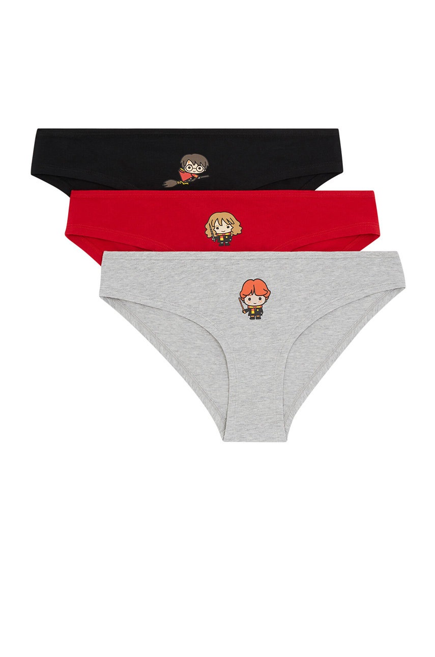 

Undiz - Трусы HOGWARTIZ (3-PACK, Чёрный