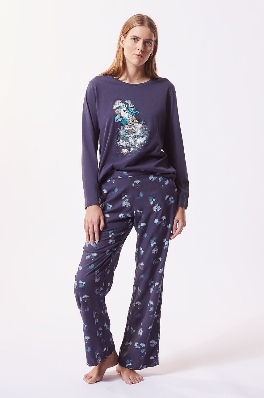 Etam - Set de pijamale din 3 piese ROBYN