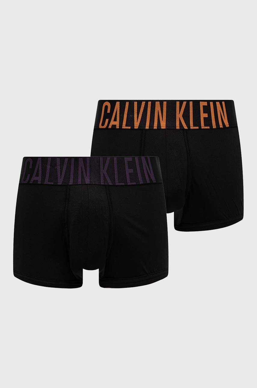

Боксерки Calvin Klein Underwear (2 броя) в черно, Черен