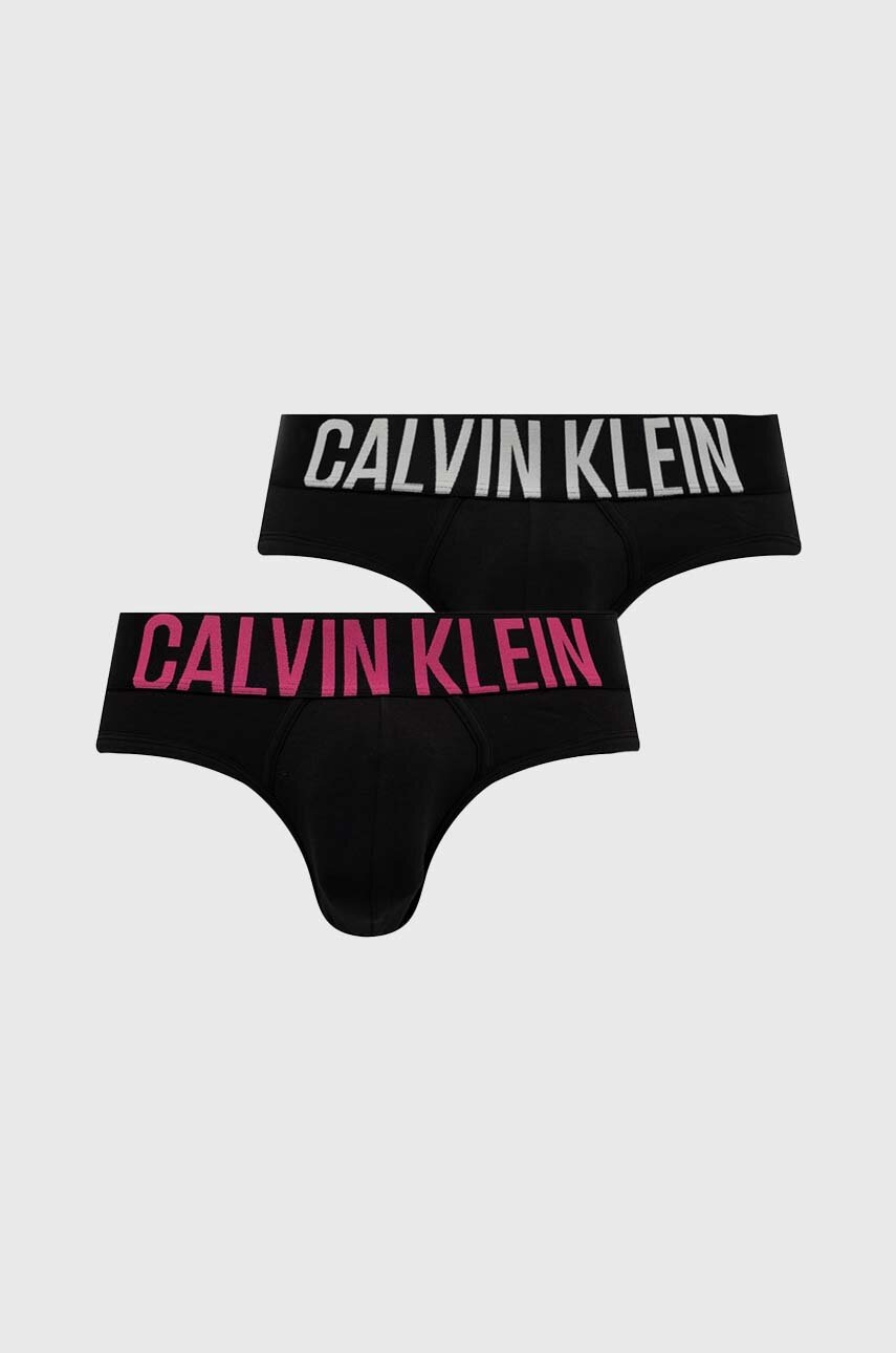 

Слипове Calvin Klein Underwear (2 броя) в черно, Черен