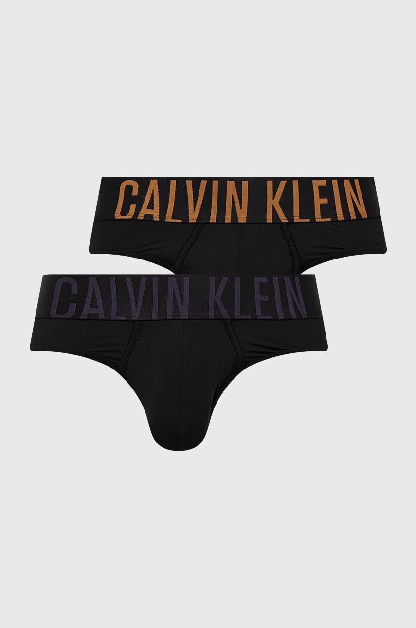 

Слипове Calvin Klein Underwear (2 броя) в черно, Черен