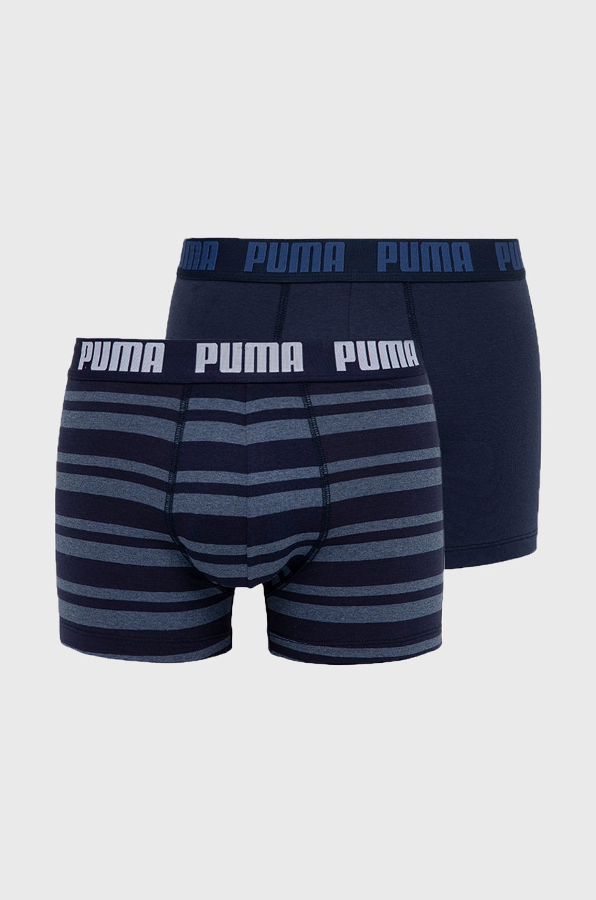 Puma bokserki (2-pack) kolor niebieski