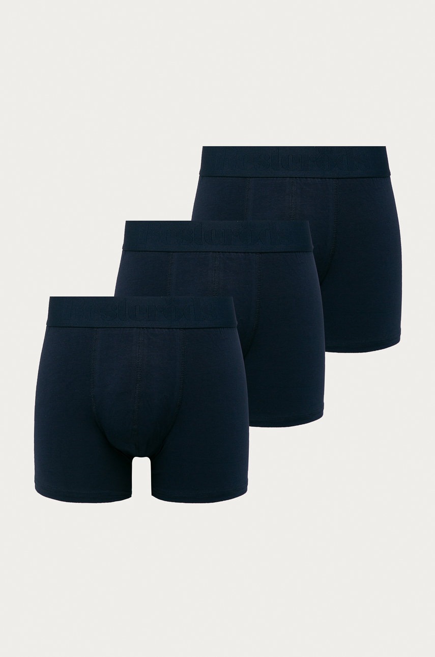 

Resteröds - Боксеры Organic Cotton (3-pack, Тёмно-синий