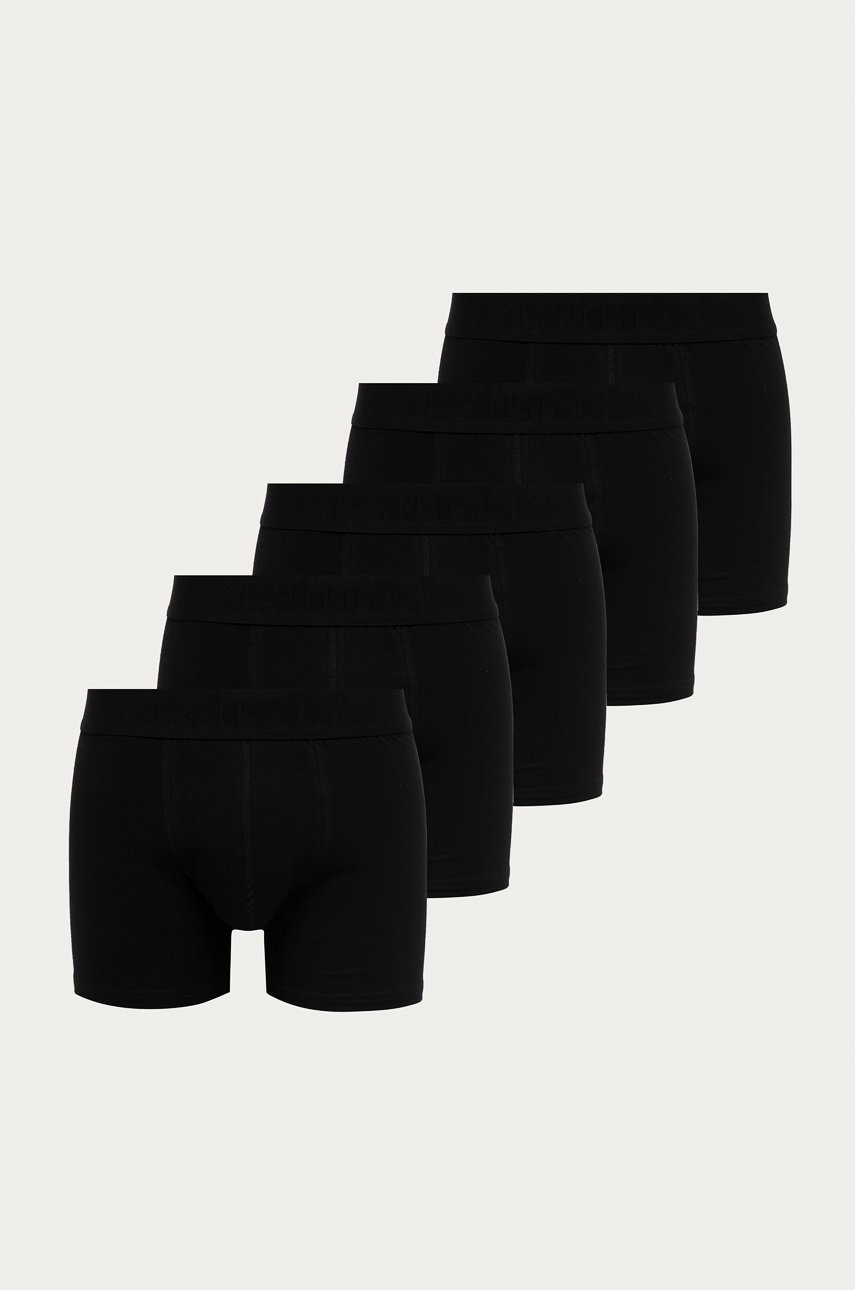 

Resteröds - Боксеры Organic Cotton (5-pack, Чёрный