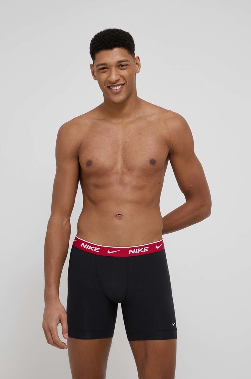 Nike boxeri (3-pack) barbati, culoarea portocaliu