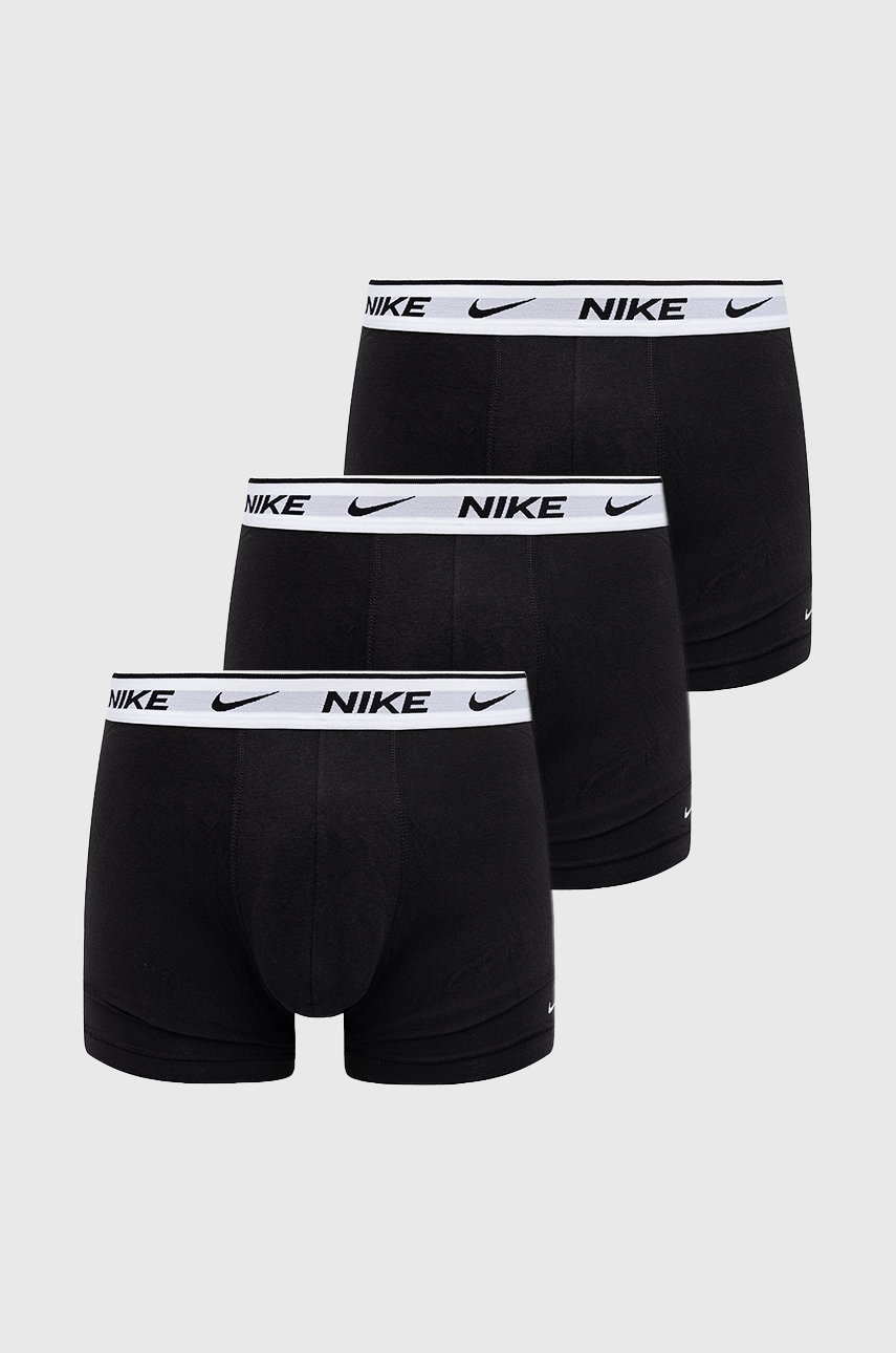 

Боксерки Nike (3 чифта) в черно, Черен
