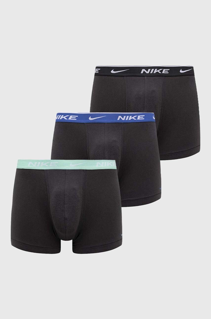 

Боксери Nike (3-pack) чоловічі колір чорний