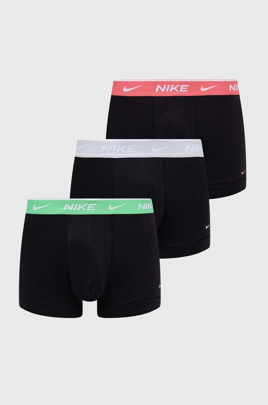 Nike boxeri 3-pack barbati, culoarea portocaliu