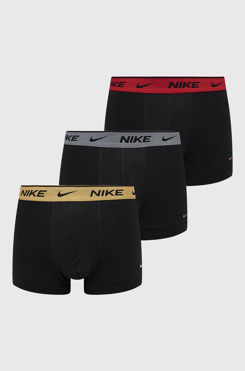 Nike boxeri (3-pack) barbati, culoarea auriu (3-pack) imagine noua