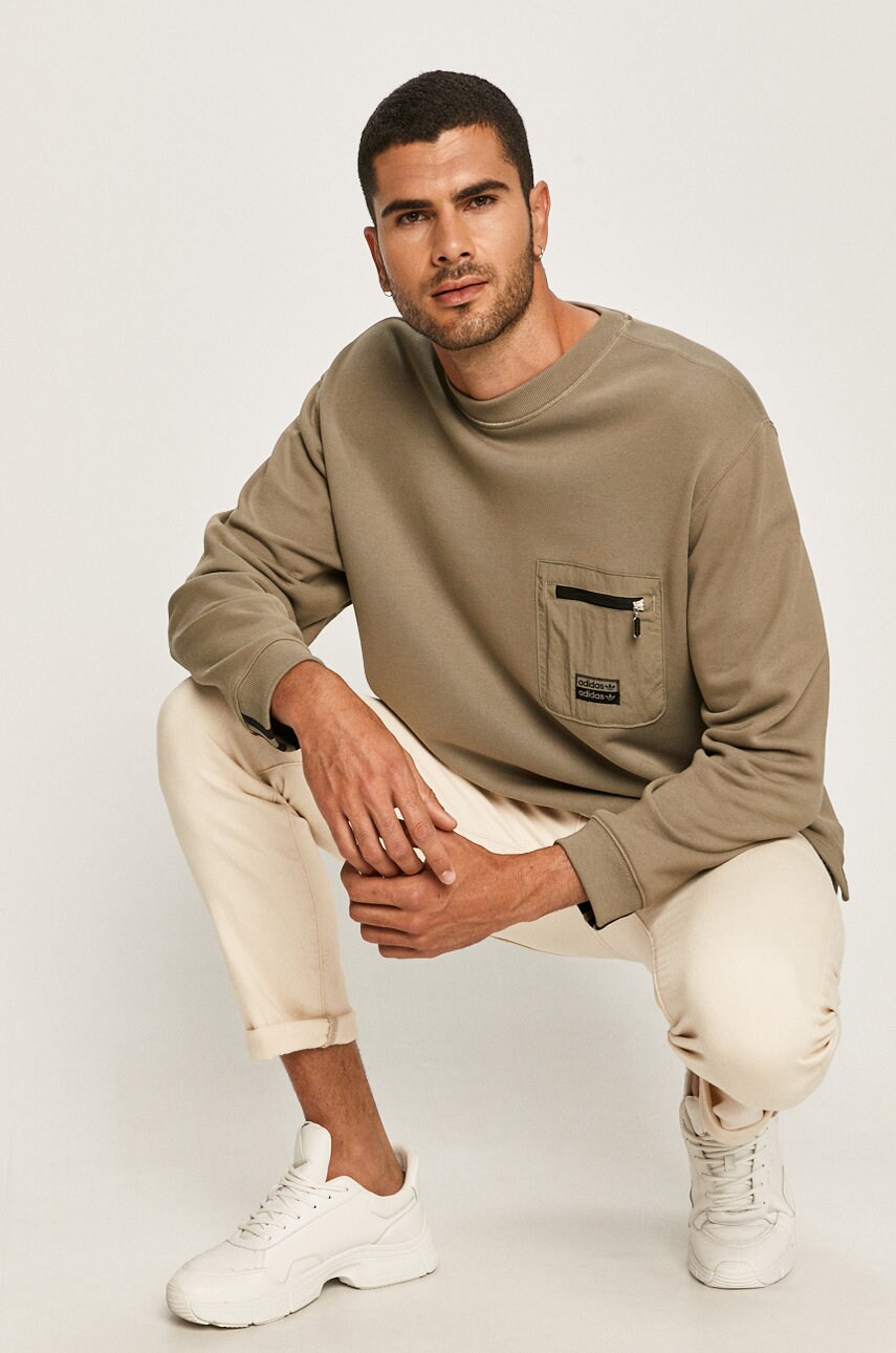 

adidas Originals - Суичър, Зелен