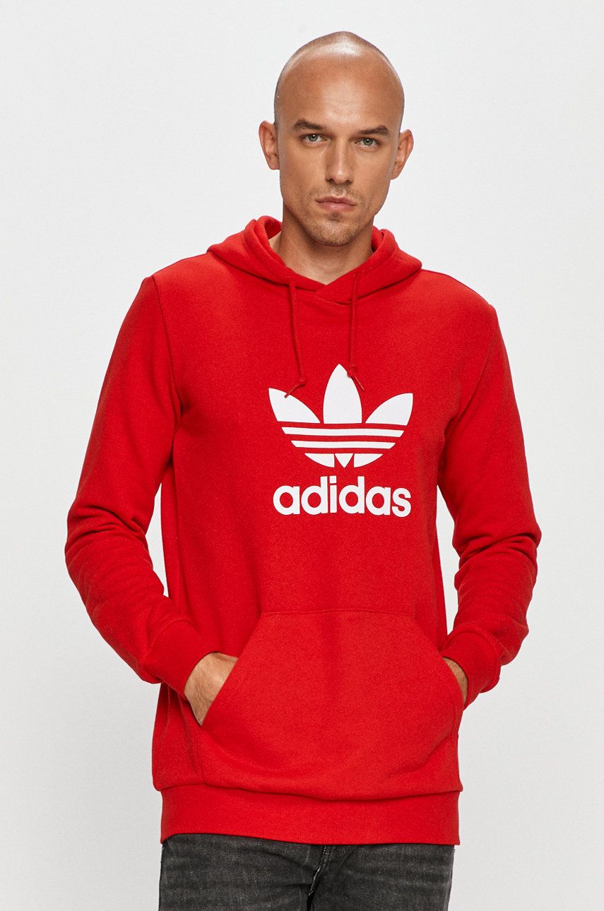 

adidas Originals - Хлопковая кофта, Красный