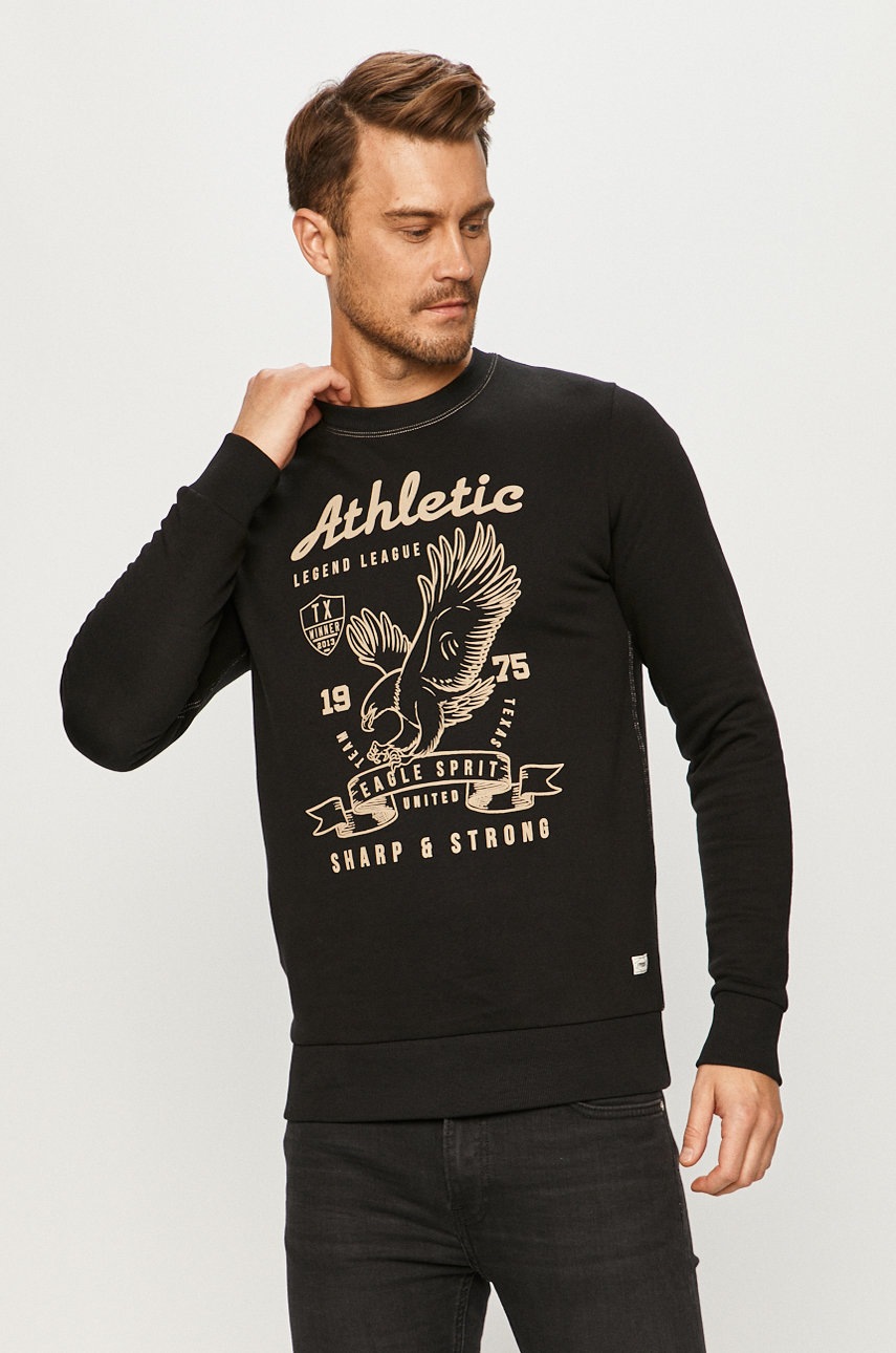 

Produkt by Jack & Jones - Хлопковая кофта, Чёрный