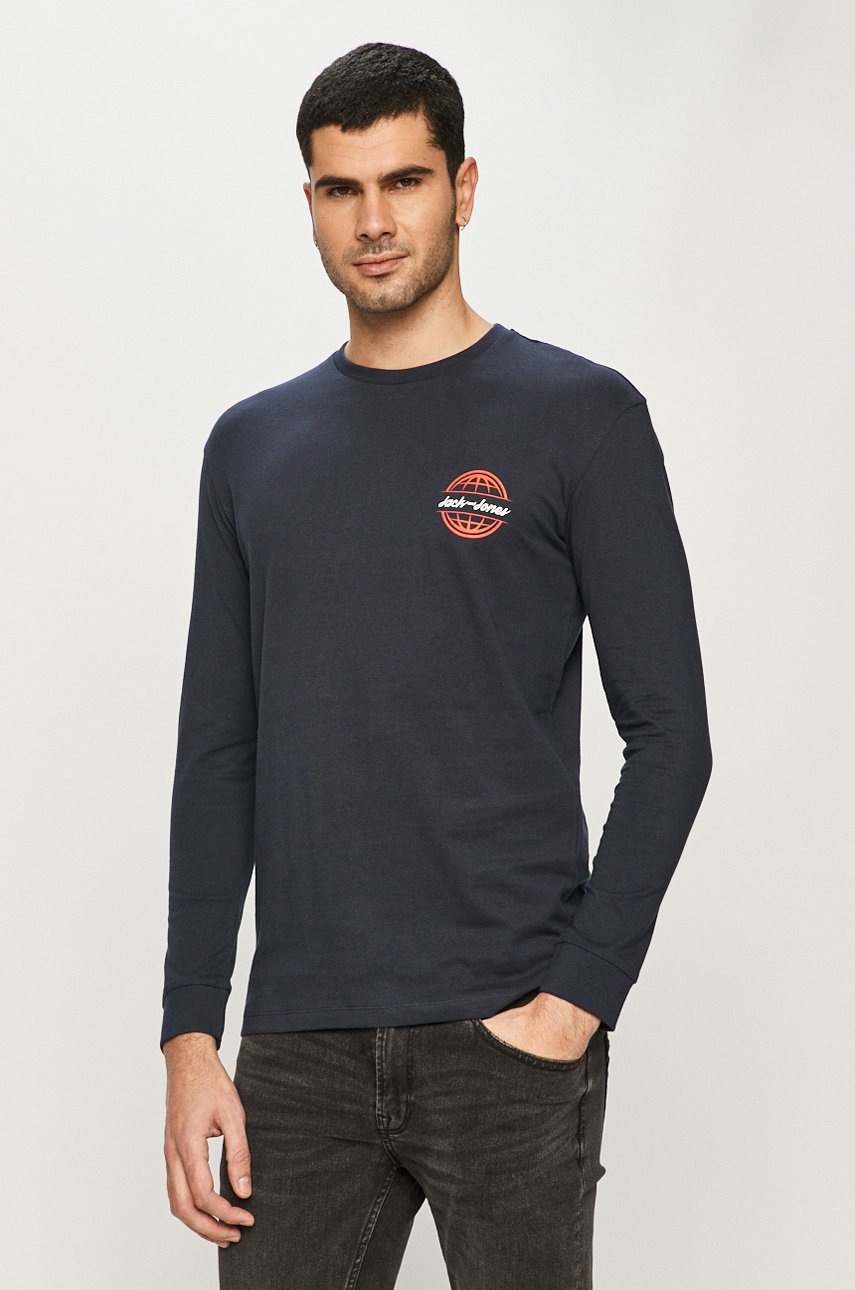 

Jack & Jones - Лонгслив, Тёмно-синий