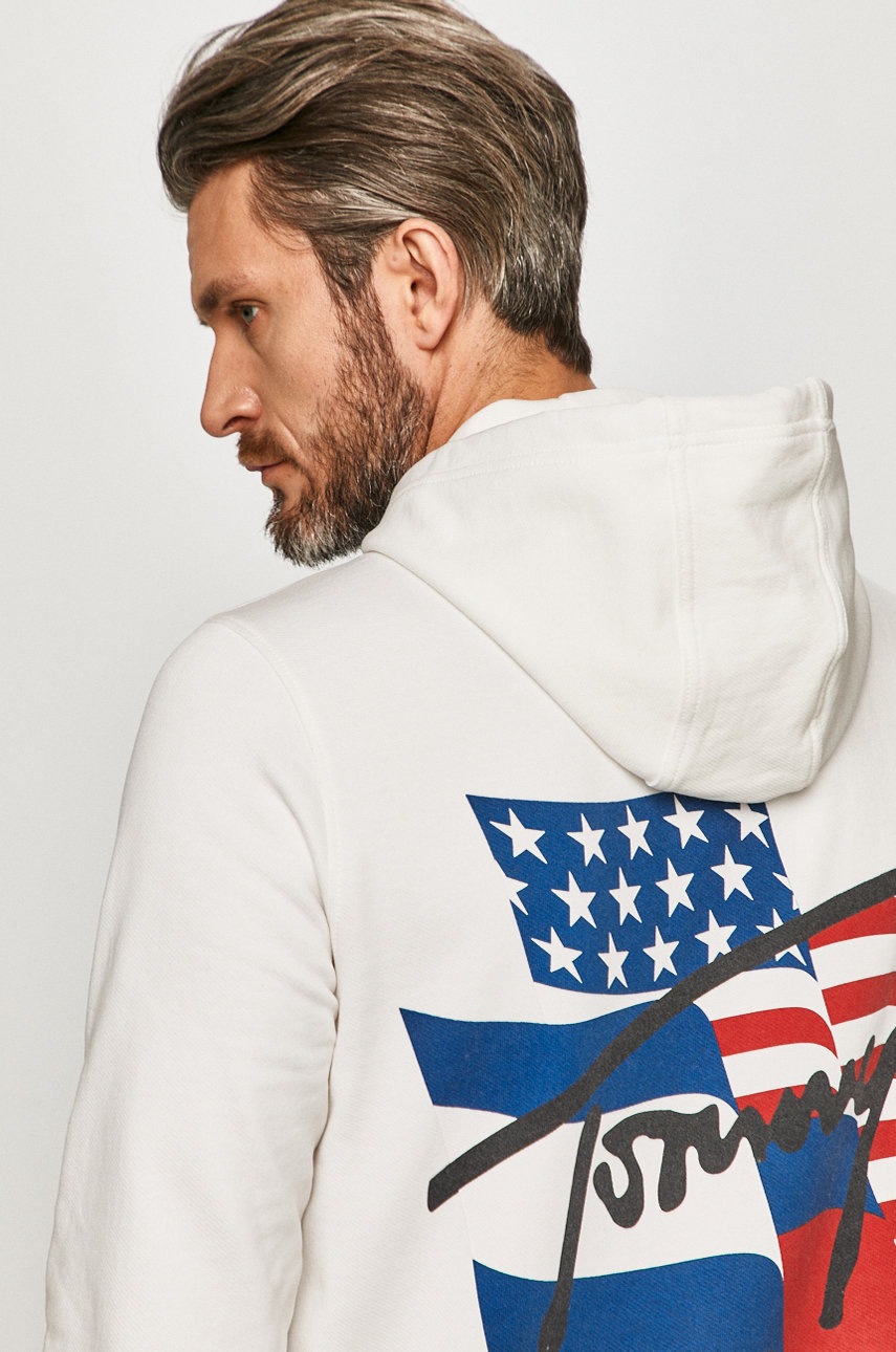 

Tommy Jeans - Хлопковая кофта, Белый