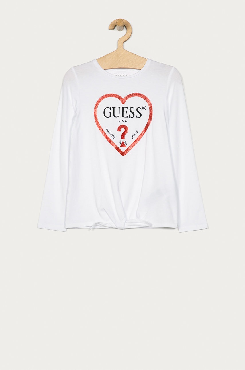 

Guess Jeans - Детский лонгслив 116-175 cm, Белый