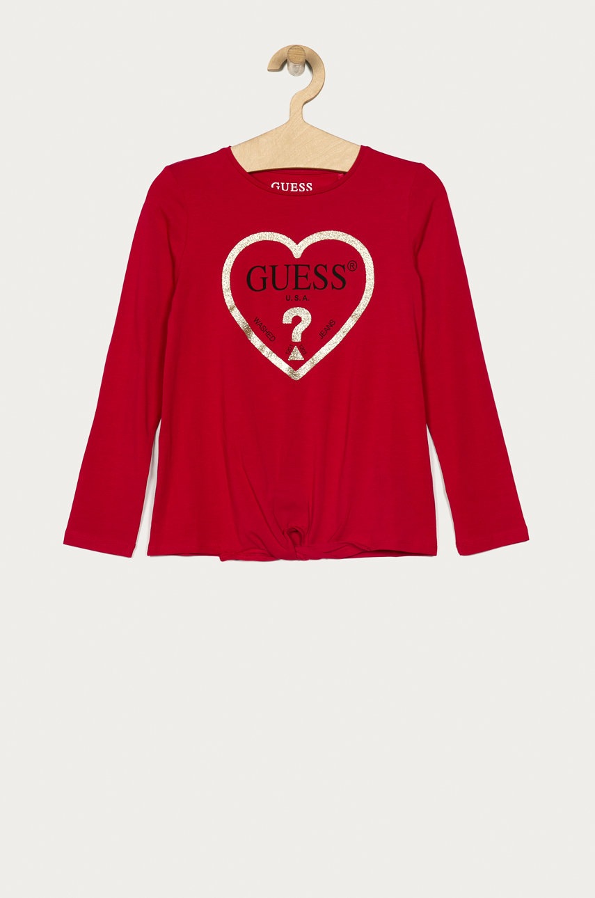 

Guess Jeans - Детский лонгслив 116-175 cm, Розовый