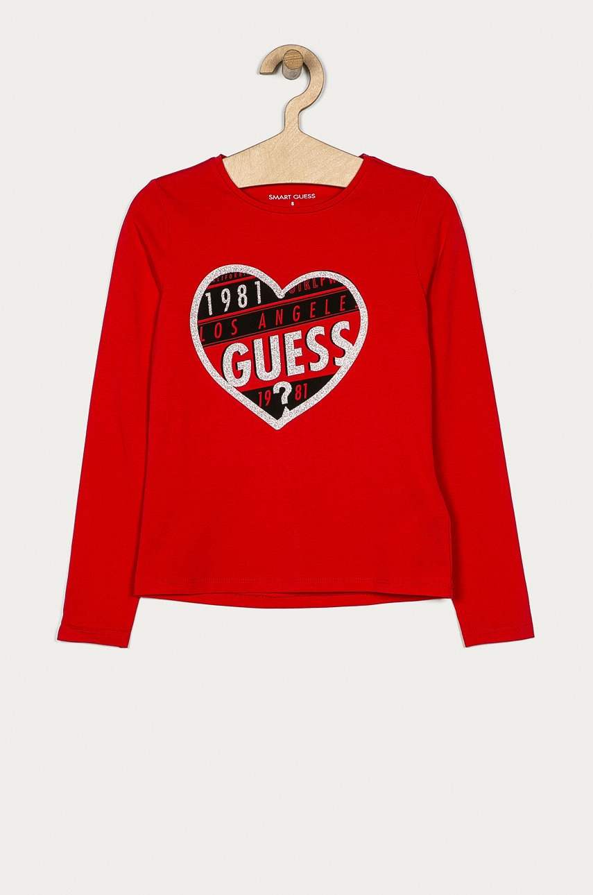 

Guess Jeans - Детский лонгслив 116-176 cm, Красный