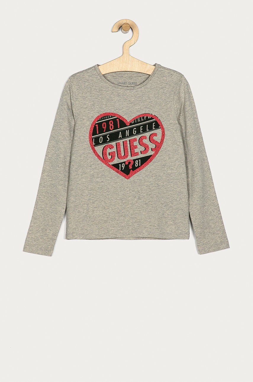 

Guess Jeans - Детский лонгслив 116-176 cm, Серый
