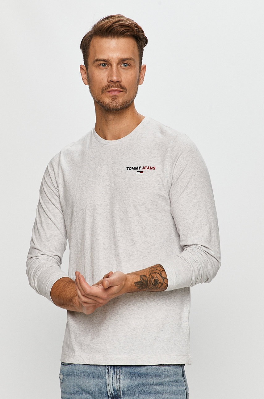 

Tommy Jeans - Лонгслив, Серый