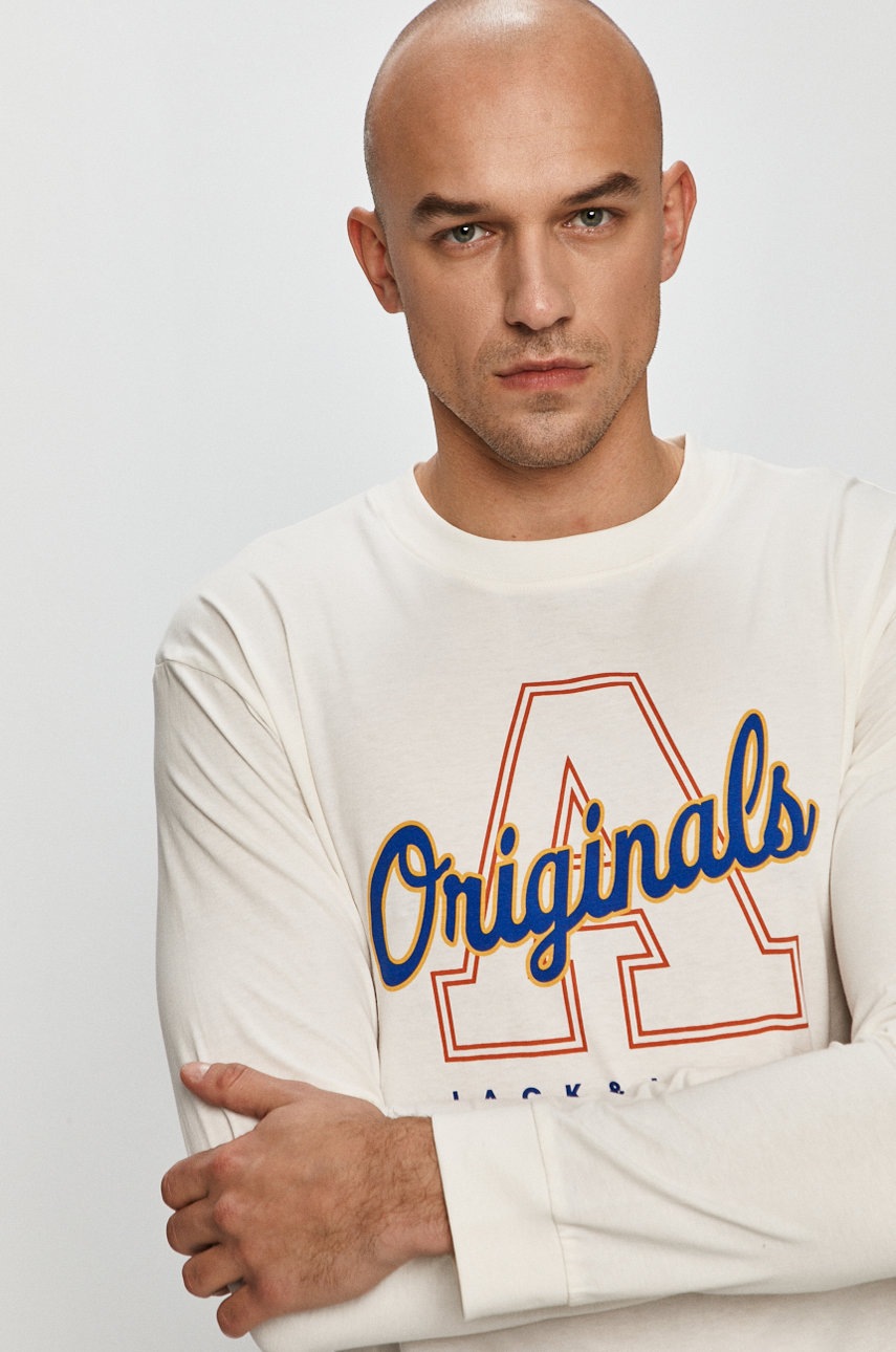 

Jack & Jones - Лонгслив, Белый