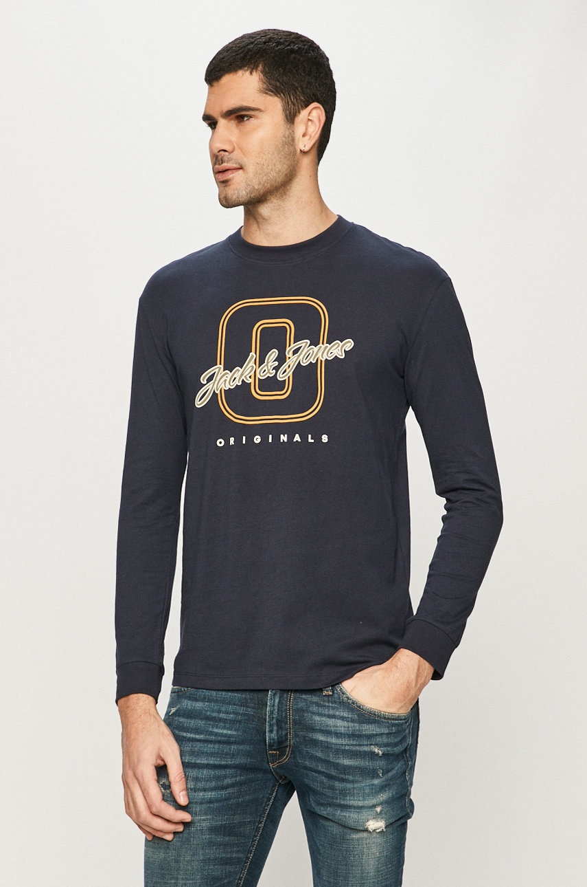 

Jack & Jones - Лонгслив, Тёмно-синий