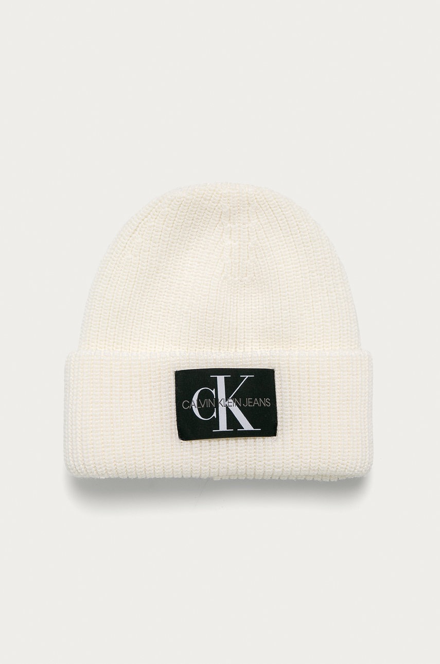 

Calvin Klein Jeans - Шапка, Бял